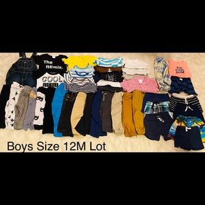 Boys 12M Clothing Lot